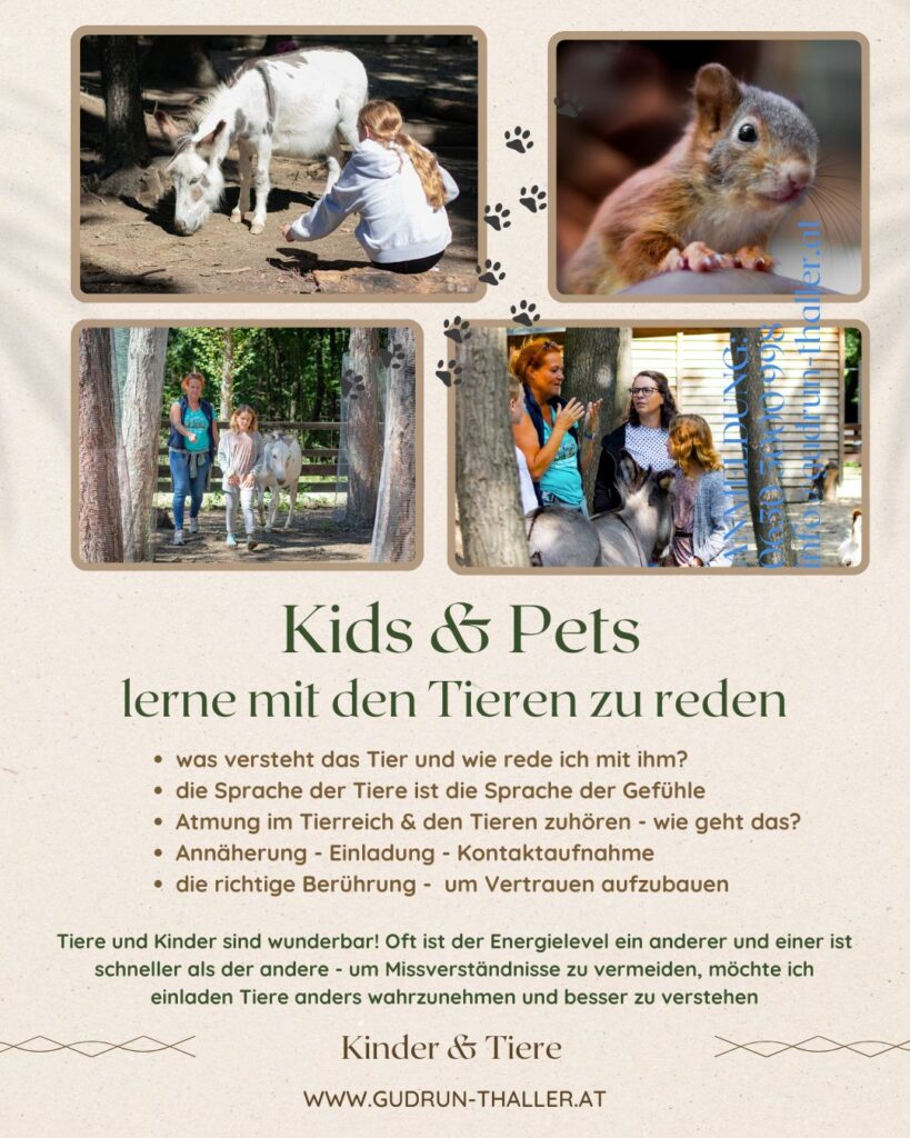 KIDs & PETs - lerne mit den Tieren zu reden!