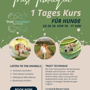 TRUST TECHNIQUE 1 Tages Kurs Hund